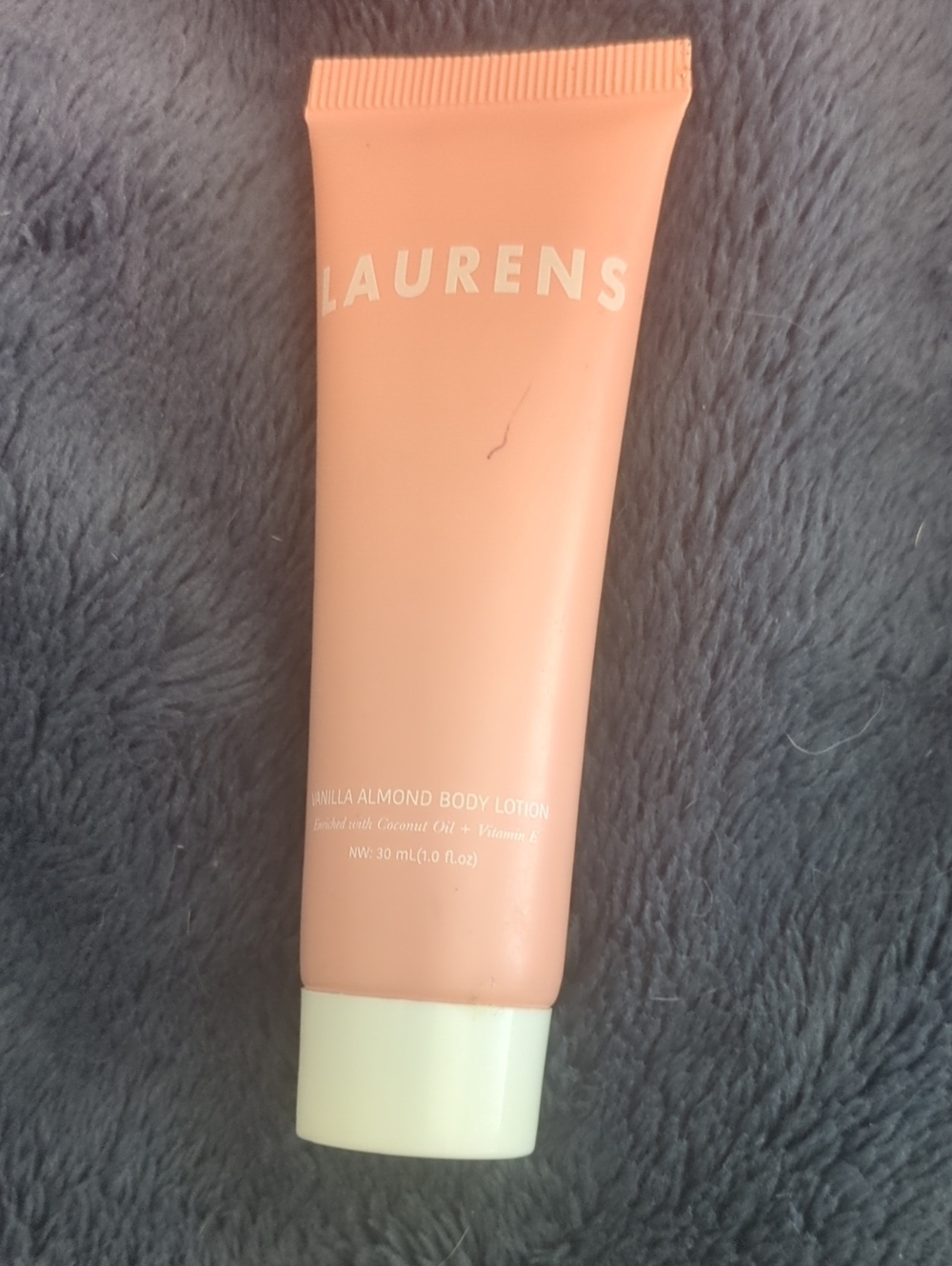 Laurens Vanilla Almond Body Lotion — Peach Pink Tube